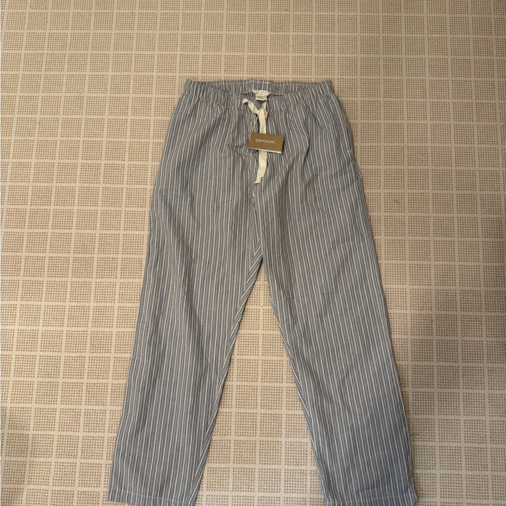 Men’s Coyuchi Organic Cotton Pajama Pants NWT